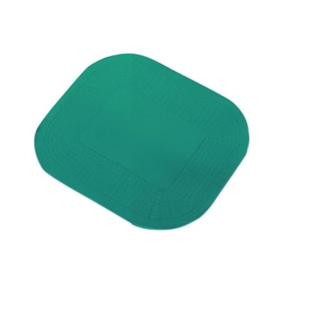 Fabrication Enterprises 50-1590G 7.25 X 10 In. Dycem Non-Slip Rectangular Pad; Forest Green